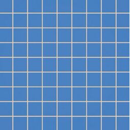 tubądzin pastel mozaika ścienna kwadratowa niebieska mat 30.1x30.1 