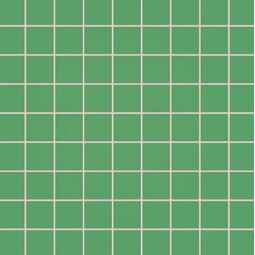 tubądzin pastel mozaika ścienna kwadratowa zielona mat 30.1x30.1 