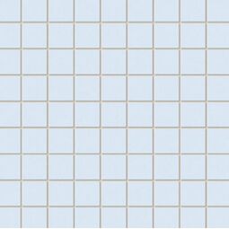 tubądzin pastel błękitny mat mozaika kwadratowa 30.1x30.1 