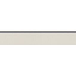 tubądzin care industrio light grey stopnica rektyfikowana 29.8x159.8x0.8