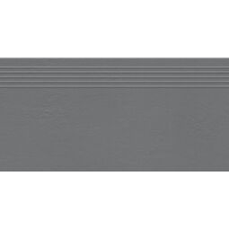 tubądzin industrio graphite stopnica mat rektyfikowana 29.6x59.8x0.8 