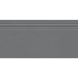 tubądzin industrio graphite stopnica mat rektyfikowana 29.6x59.8x1