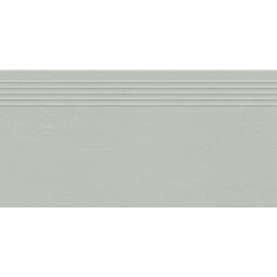 tubądzin industrio grey stopnica mat rektyfikowana 29.6x59.8x0.8 