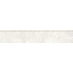 tubądzin torano white stopnica rektyfikowana 29.8x159.8x0.8