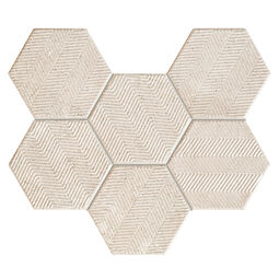 tubądzin (wyprzedaż) sfumato hex mozaika 28.9x22.1 