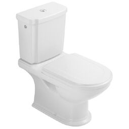 villeroy hommage miska ustępowa lejowa do wc-kompaktu 37x72.5 weiss alpin ceramicplus (666210r1)