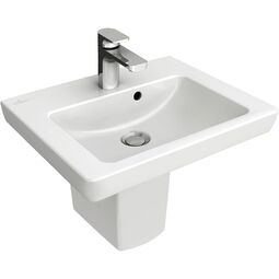 villeroy subway 2.0 umywalka mała prostokątna 45x37 weiss alpin ceramicplus (731545r1)