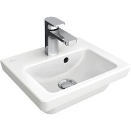 villeroy subway 2.0 umywalka mała prostokątna 37x30.5 weiss alpin ceramicplus (731737r1)