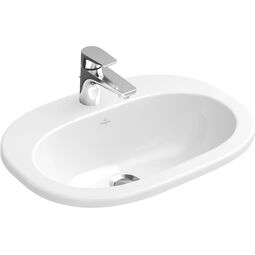 villeroy o.novo umywalka nablatowa 56x40.5 weiss alpin (41615601)
