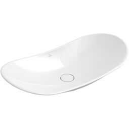 villeroy my nature umywalka stojąca na blacie 81x41 weiss alpin ceramicplus (411080r1)