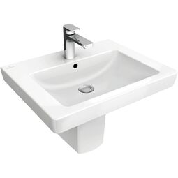 villeroy subway 2.0 umywalka prostokątna 65x47 weiss alpin ceramicplus (711365r1)