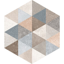 fingal hexagono gres 23.3x26.8 
