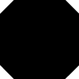 vives negro octogono płytka podłogowa 31.6x31.6 