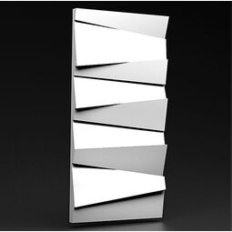 zicaro aqira white flash 3d panel ścienny 70x35 
