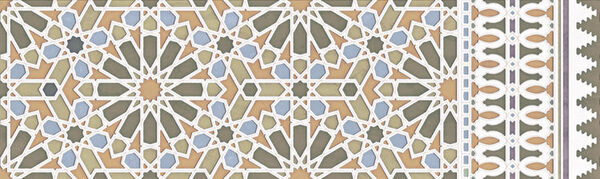 aparici alhambra green rauda płytka ścienna 29.75x99.5 