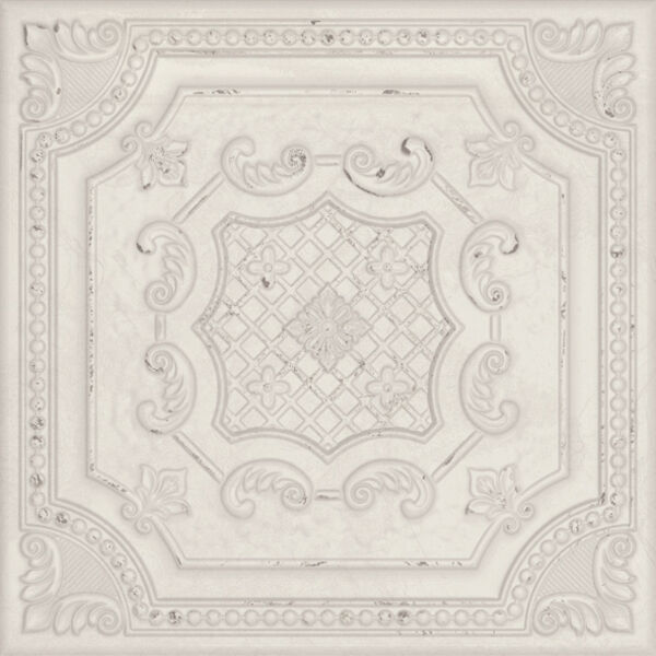 aparici (wyprzedaż) gatsby white tin płytka ścienna 20.1x20.1 