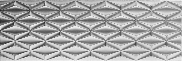 aparici neutral silver rhombus dekor 29.75x89.46 