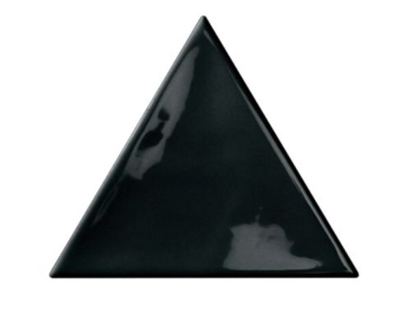 bestile bondi black triangle shine płytka ścienna 11.5x13 