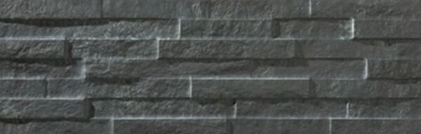 bestile brickstone black gres rektyfikowany 16.3x51.7 