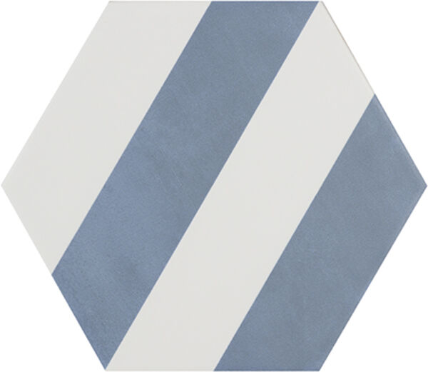 bestile meraki azul stripe gres 19.8x22.8 