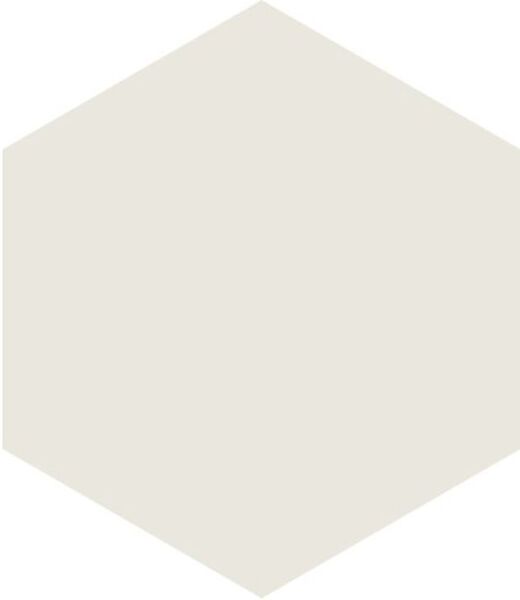 carmen ceramic art hexagon white gres 17.5x20.2 