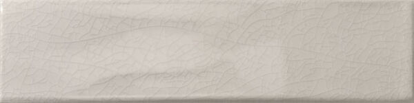 carmen ceramic art petal light grey craquele płytka ścienna 7.5x30 