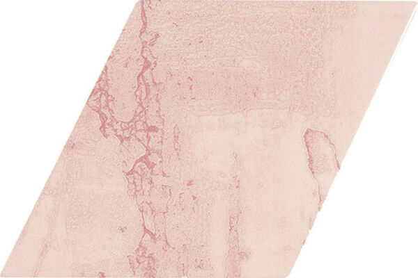carmen ceramic art snap pink rombo płytka ścienna 15x25.9 