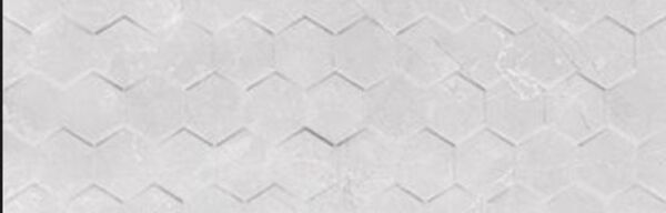 ceramika końskie braga white hexagon płytka ścienna 25x75 