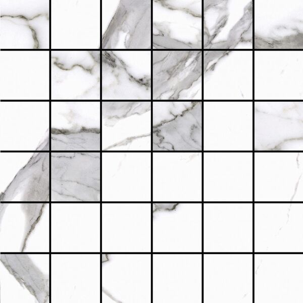 cerrad calacatta white mozaika poler 29.7x29.7 