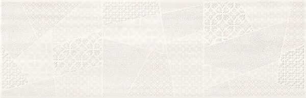 cersanit ferano white patchwork satin dekor 24x74 