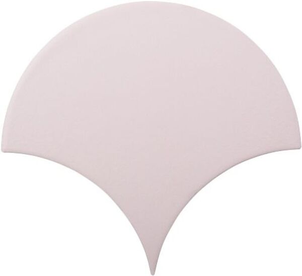 cil decor escama powder pink light mat płytka ścienna 15.5x17 