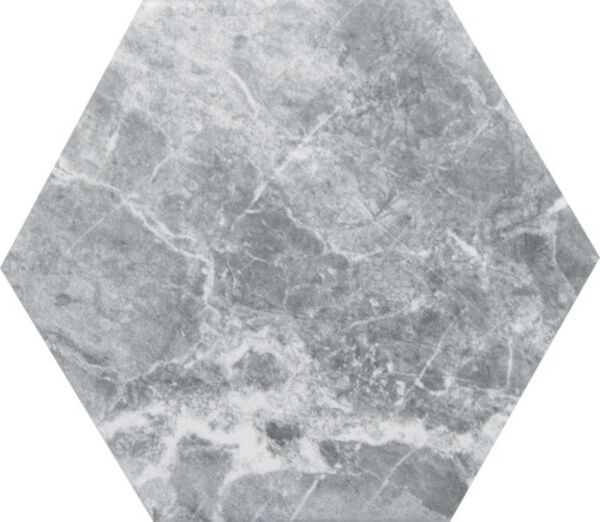 decus marmol gris perla hexagono gres 14x16.3 