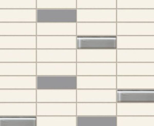 domino joy szara glass mozaika prostokątna 29.8x29.8 
