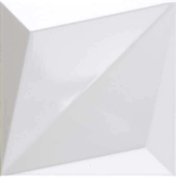 dune origami white gloss płytka ścienna 25x25 (187345) 