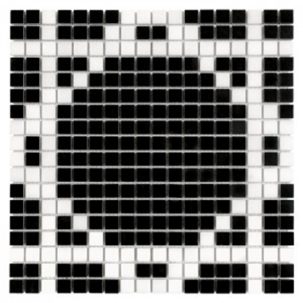 dunin black&white pure b&w radiant 15 mozaika kamienna 30.5x30.5 