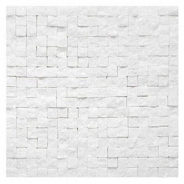 dunin crystal white rock 18 mozaika kamienna 30.5x30.5 