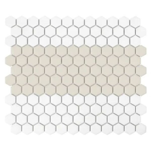 dunin mini hexagon stripe 1.c matt mozaika 26x30 