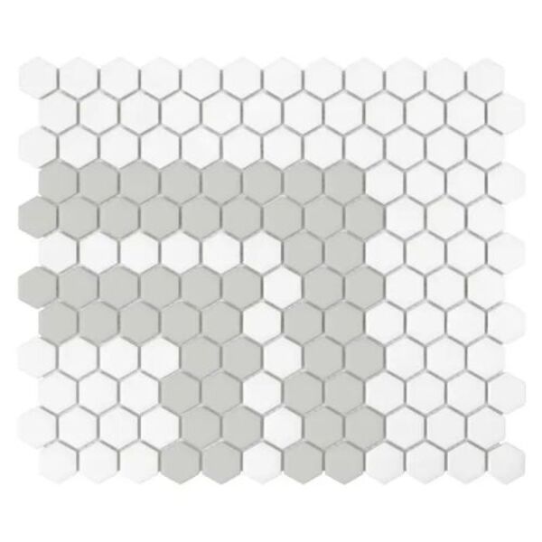 dunin mini hexagon stripe 2.2.a matt mozaika 26x30 