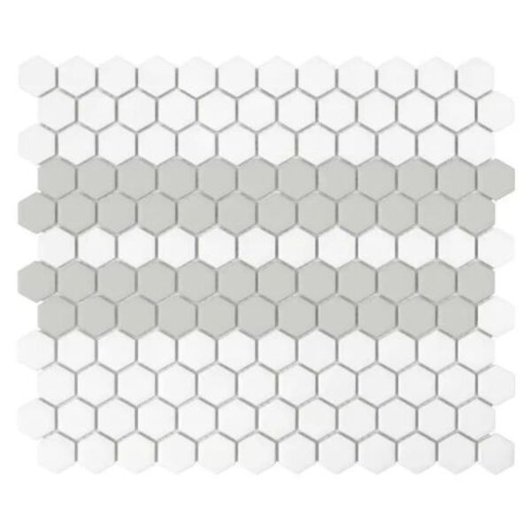 dunin mini hexagon stripe 2.a matt mozaika 26x30 