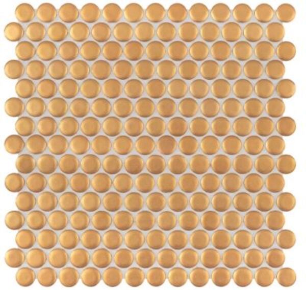 dunin miss penny gold matt mozaika gresowa 27.2x27.4 PŁYTKA VINTAGE
