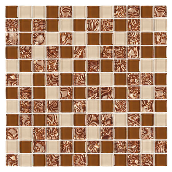 dunin lunar latte mix 23 mozaika szklana 29.8x29.8 