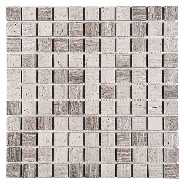 dunin woodstone grey 25 mozaika kamienna 30.5x30.5 PŁYTKA DREWNOPODOBNA