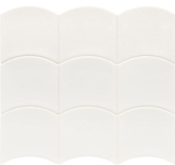 equipe ceramicas wave white płytka ścienna 12x12 (28838) 