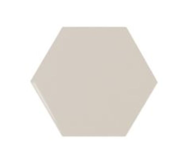 equipe ceramicas hexagon greige płytka ścienna 12.4x10.7 (23294) 