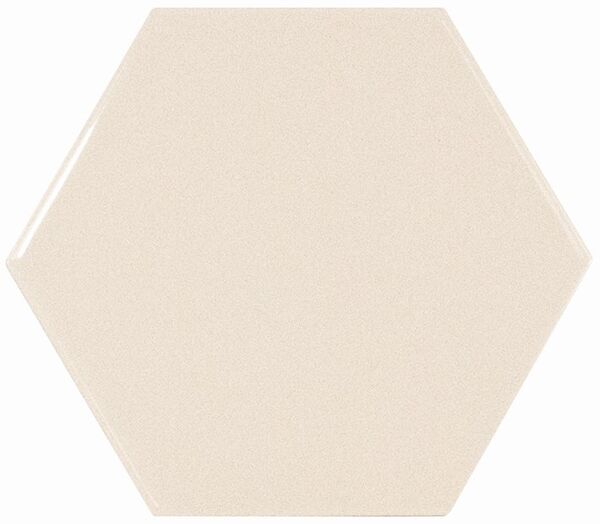 equipe ceramicas hexagon cream płytka ścienna 12.4x10.7 (21914) 