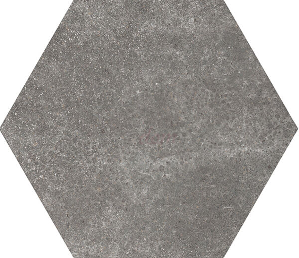 equipe ceramicas hexatile cement black gres 17.5x20 (22094) 