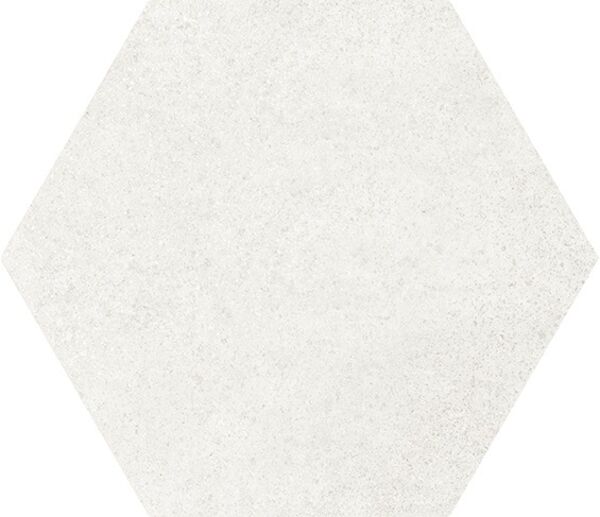 equipe ceramicas hexatile cement white gres 17.5x20 (22092) 