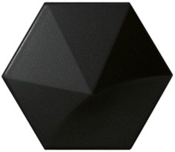 equipe ceramicas oberland black płytka ścienna 12.4x10.7 (24429) 