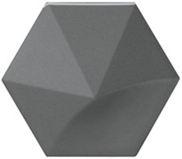 equipe ceramicas oberland dark grey płytka ścienna 12.4x10.7 (24432) 