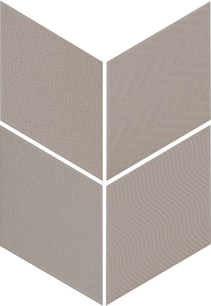 equipe ceramicas rhombus dark grey gres 14x24 (21293) 